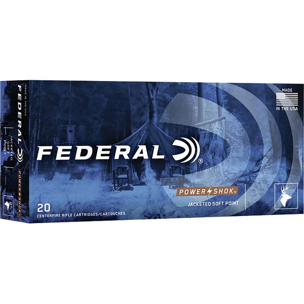 Federal Federal Power-shok Rifle Ammo 300 Blackout 150 Gr. Sp 20 Rd. Ammo