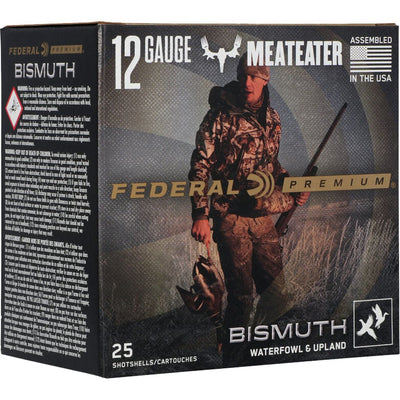 Federal Federal Premium Bismuth Shotgun Ammo 12 Ga. 3 In. 1 3/8 Oz. 5 Shot Bismuth 25 Rd. Ammo