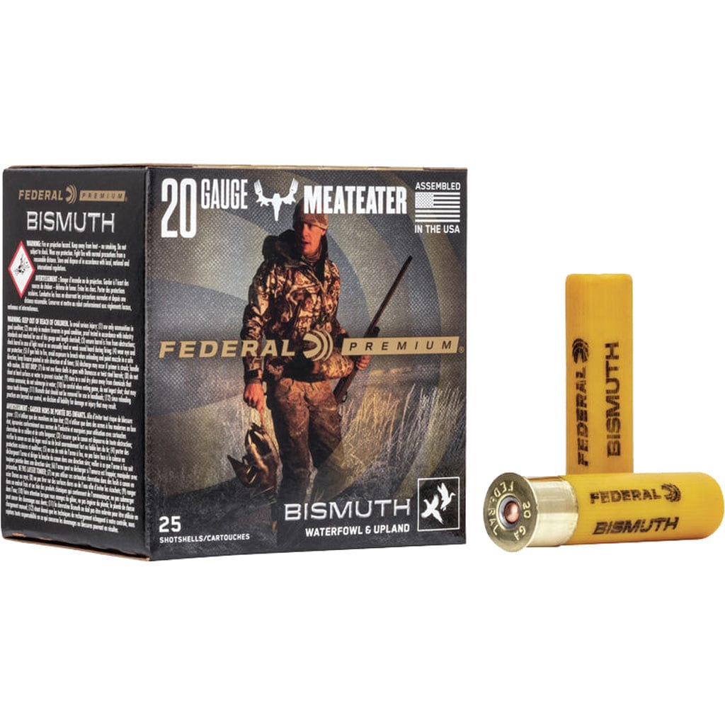 Federal Federal Premium Bismuth Shotgun Ammo 20 Ga. 3 In. 1 1/8 Oz. 5 Shot Bismuth 25 Rd. Ammo