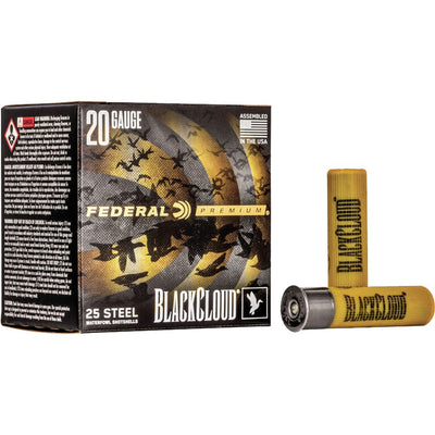 Federal Federal Premium Black Cloud Waterfowl Shotgun Ammo 20 Ga. 3 In. 1 Oz. 1 Shot 25 Rd. Ammo