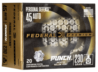 Federal Federal Premium Personal Defense Rimfire Ammo 22 Lr. 29 Gr. Fn 50 Rd. Ammo