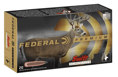 Federal Federal Premium Rifle Ammo 270 Win. 130 Gr. Swift Scirocco 20 Rd. Ammo