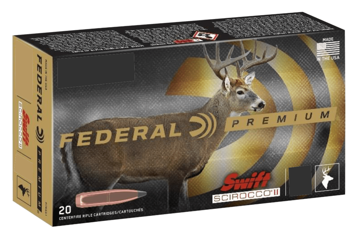 Federal Federal Premium Rifle Ammo 300 Win. Mag. 180 Gr. Swift Scirocco 20 Rd. Ammo