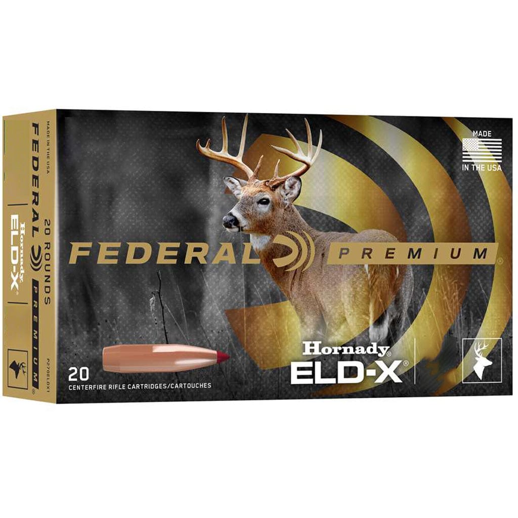 Federal Federal Premium Rifle Ammo 308 Win. 178 Gr. Eldx 20 Rd. Ammo