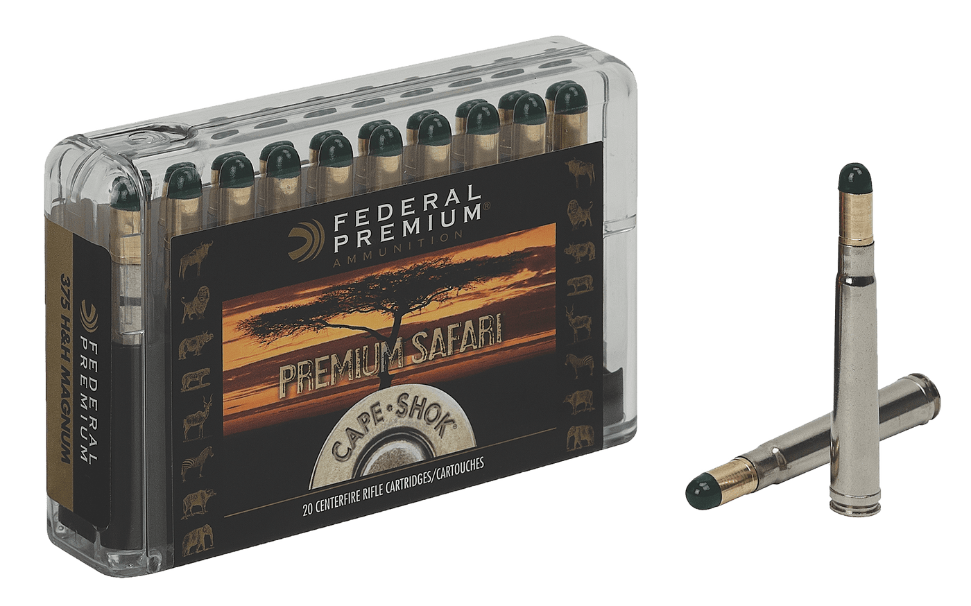 Federal Federal Premium Safari, Fed P458wh         458wn   500 Whcs          20/10 Ammo