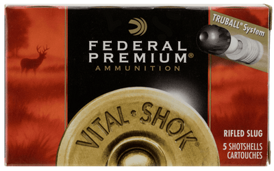 Federal Federal Premium Vital-shok Truball Load 12 Gauge 2.75 In. 1 Oz. Slug Shot 5 Rd. Ammo