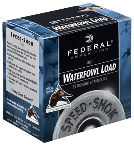 Federal Federal Speed-shok Load 10 Gauge 3.5 In. 1 1/2 Oz. Bbb Shot 25 Rd. Ammo