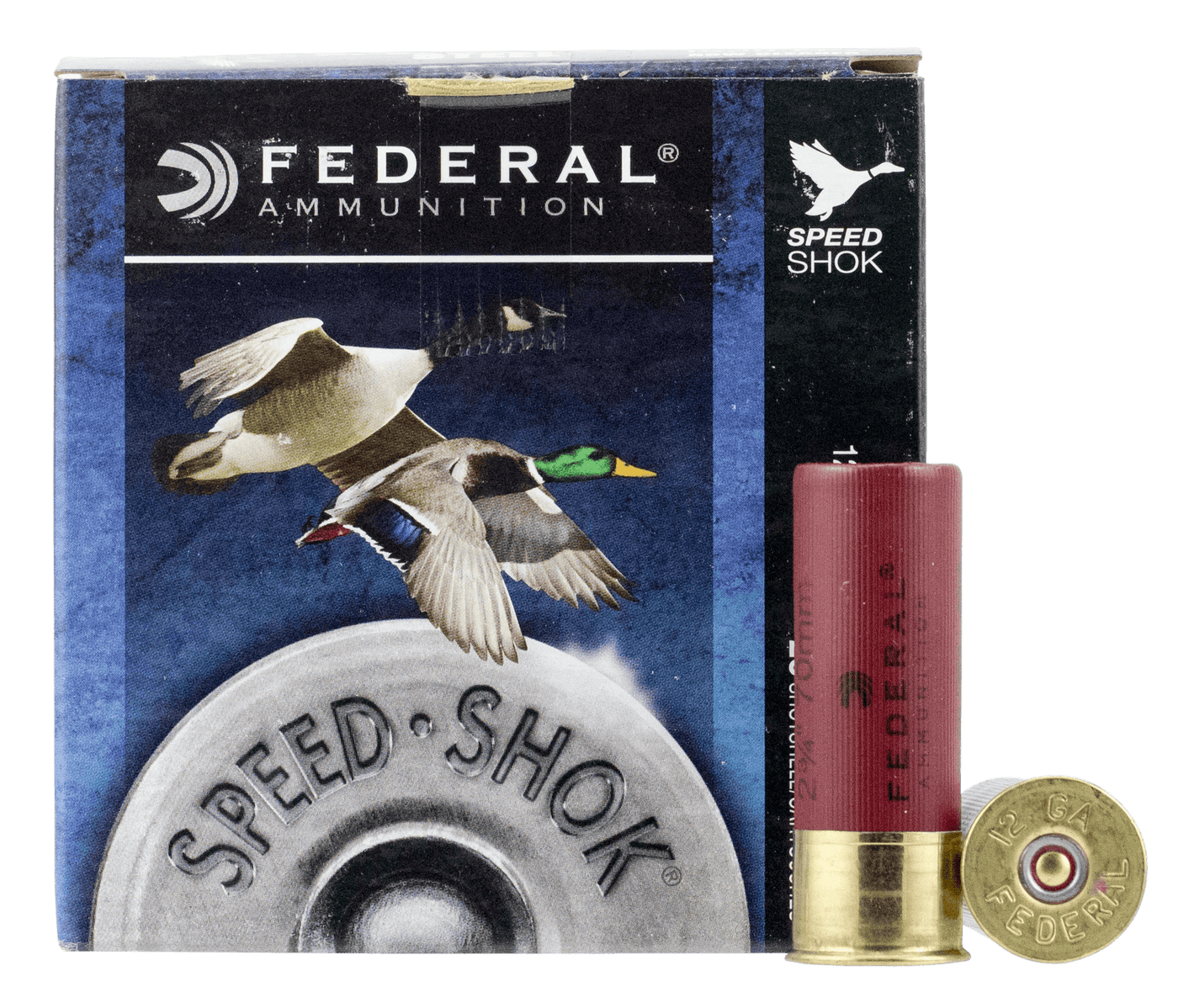 Federal Federal Speed-shok Load 12 Gauge 2.75 In. 1 1/8 Oz. 3 Shot 25 Rd. Ammo