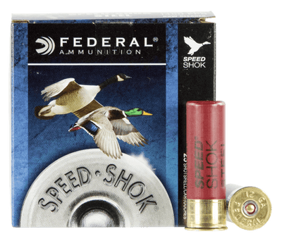 Federal Federal Speed-shok Load 12 Gauge 3 In. 1 1/4 Oz. 4 Shot 25 Rd. Ammo