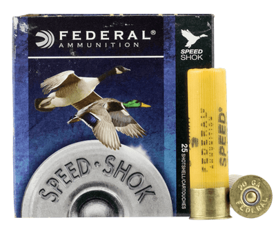 Federal Federal Speed-shok Steel Shotgun Ammo 20 Ga. 3 In. 7/8 Oz. 3 Shot High Velocity 25 Rd. Ammo
