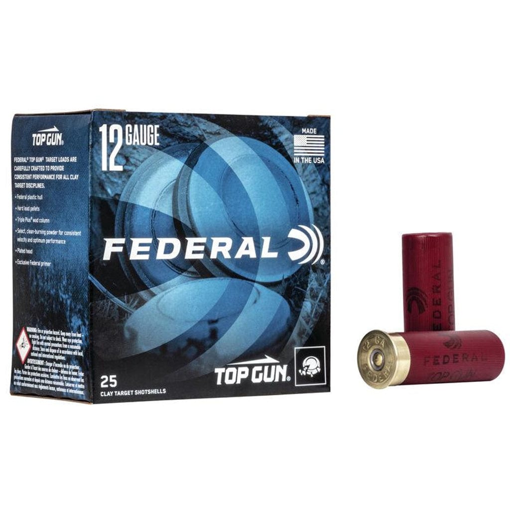 Federal Federal Top Gun Steel Paper Wad Shotgun Ammo 12 Ga. 2.75 In. 1 Oz. 1250 Fps 7.5 Shot 25 Rd. Ammo