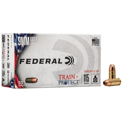 Federal Federal Train + Protect Pistol Ammo 38 Spcl. 158 Gr. Vhp 50 Rd. 158 grain / 38spl Ammo