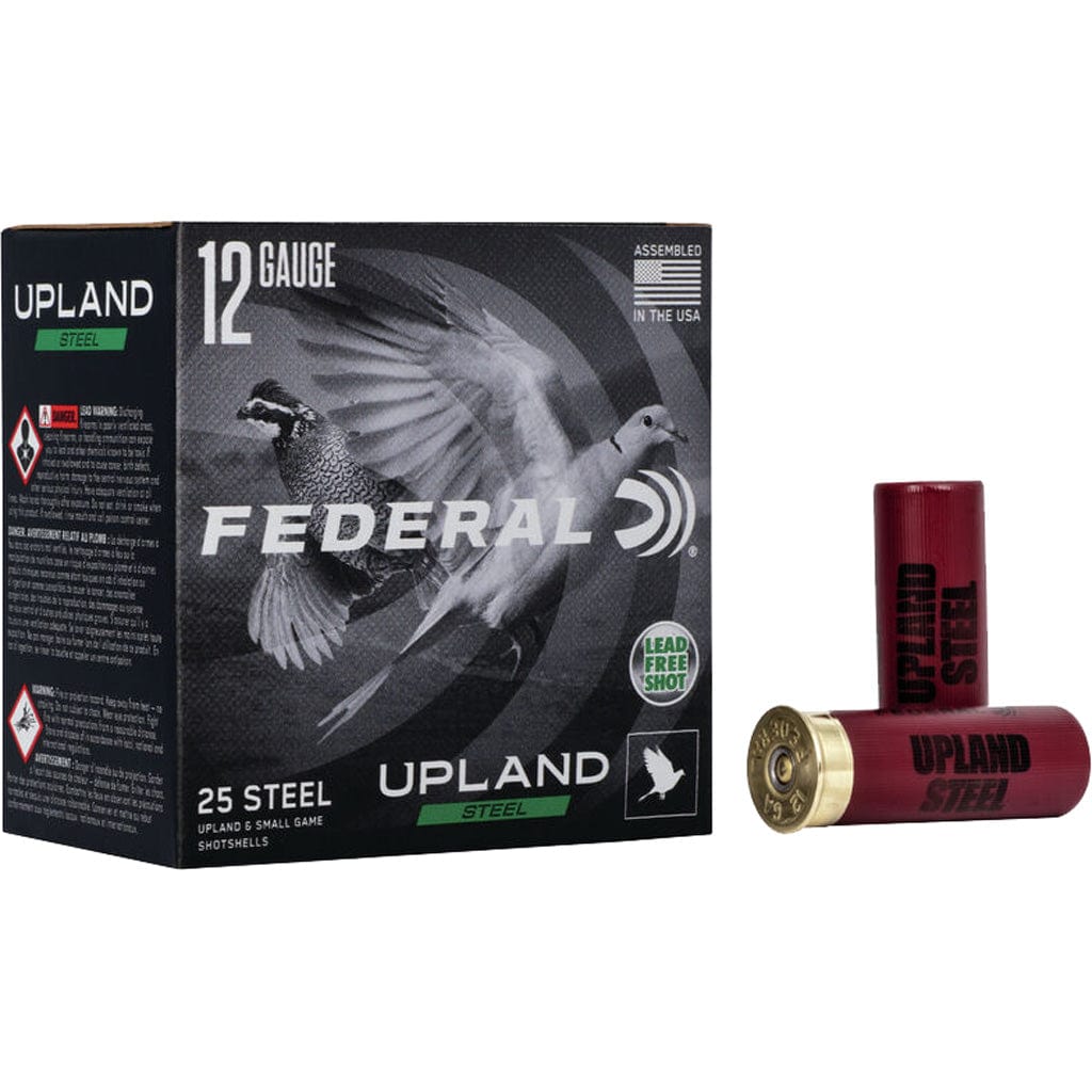 Federal Federal Upland Steel Shotgun Ammo 12 Ga. 2.75 In. 1 1/8 Oz. 7.5 Shot 25 Rd. Ammo