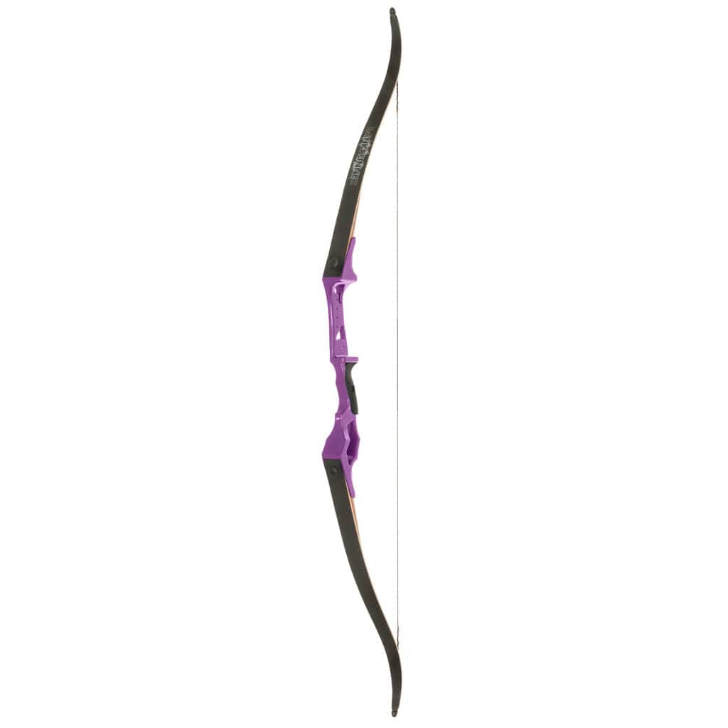 Fin-finder Fin Finder Bank Runner Bowfishing Recurve Purple 58 In. 35 Lbs. Rh Bowfishing