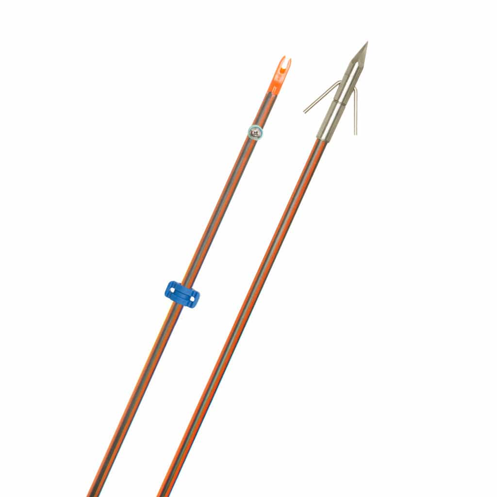 Fin-finder Fin Finder Hydro Carbon Il Bowfishing Arrow W/big Head Pro Point Bowfishing