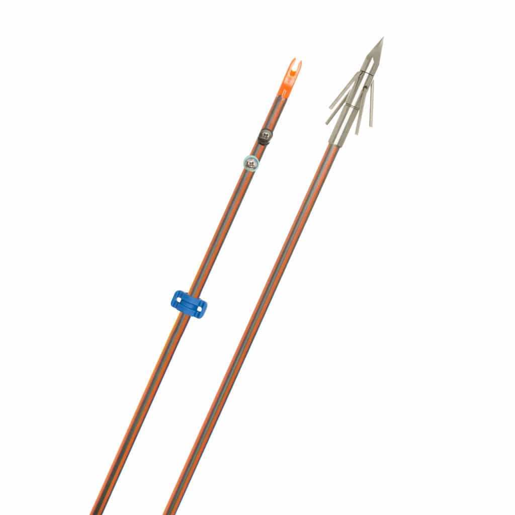 Fin-finder Fin Finder Hydro Carbon Il Bowfishing Arrow W/big Head Xtreme Point Bowfishing