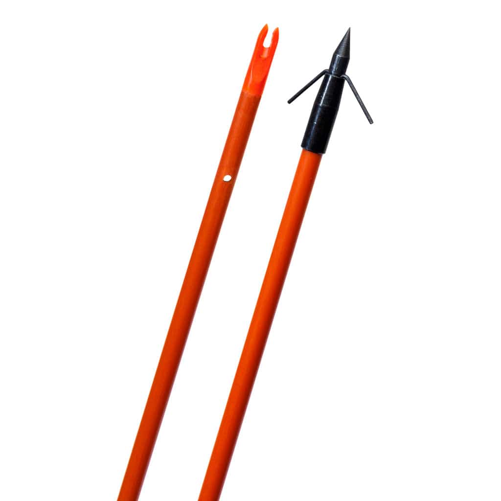 Fin-finder Fin Finder Raider Bowfishing Arrow Orange W/typhoon Point Bowfishing