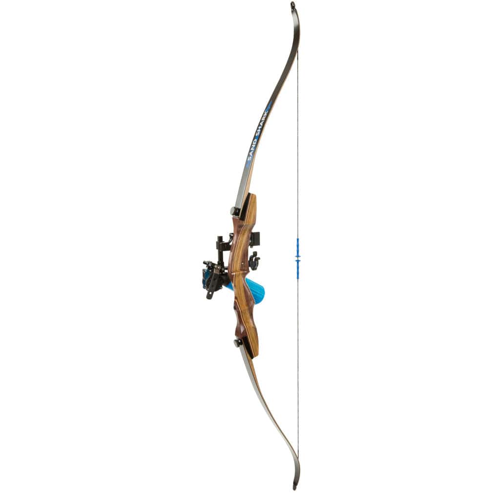 Fin-finder Fin Finder Sand Shark Recurve Package W/winch Pro Bowfishing Reel 62 In. 35 Lbs. Rh Bowfishing