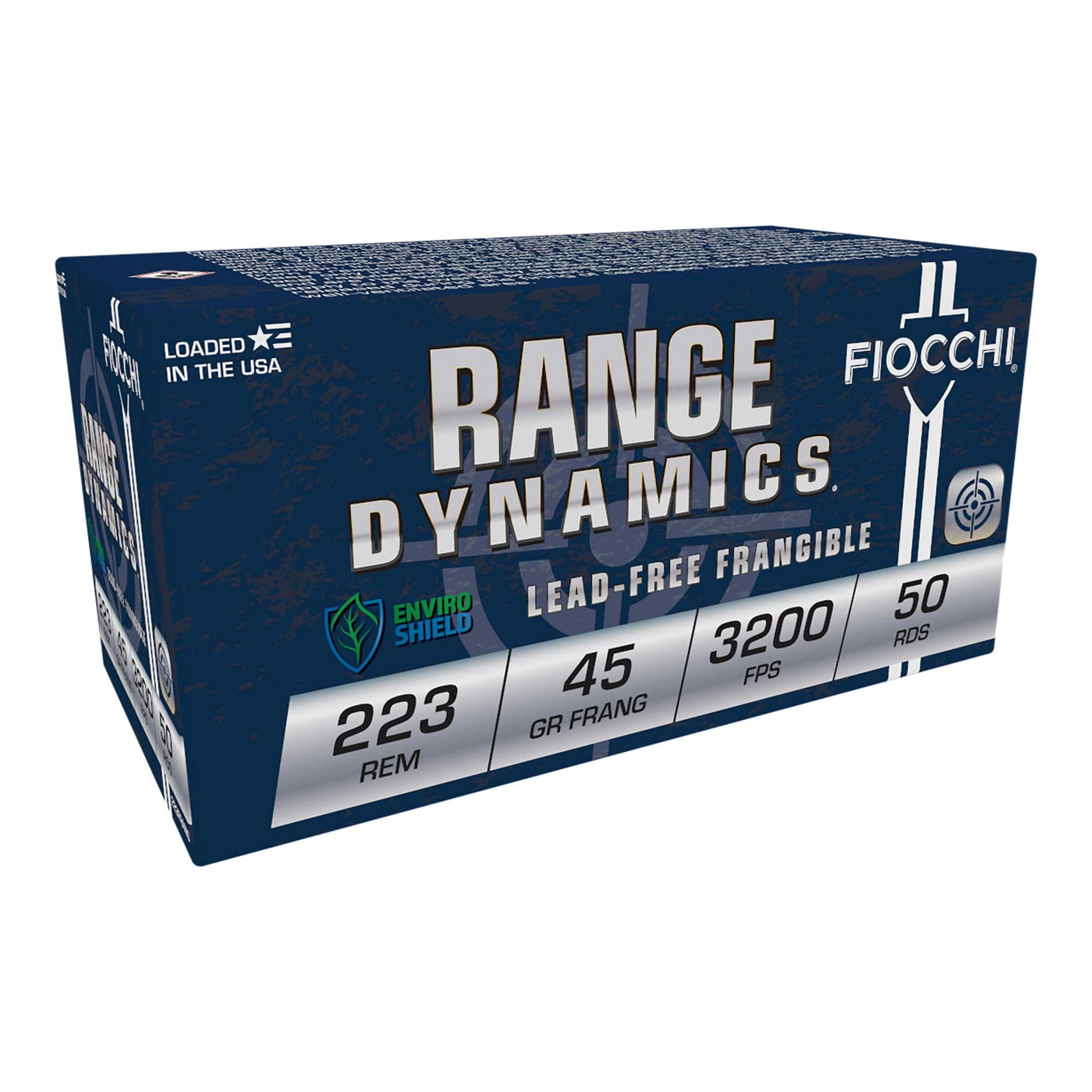Fiocchi Ammunition Fiocchi 223 Rem 45gr Frangible - 50rd 20bx/cs Ammunition