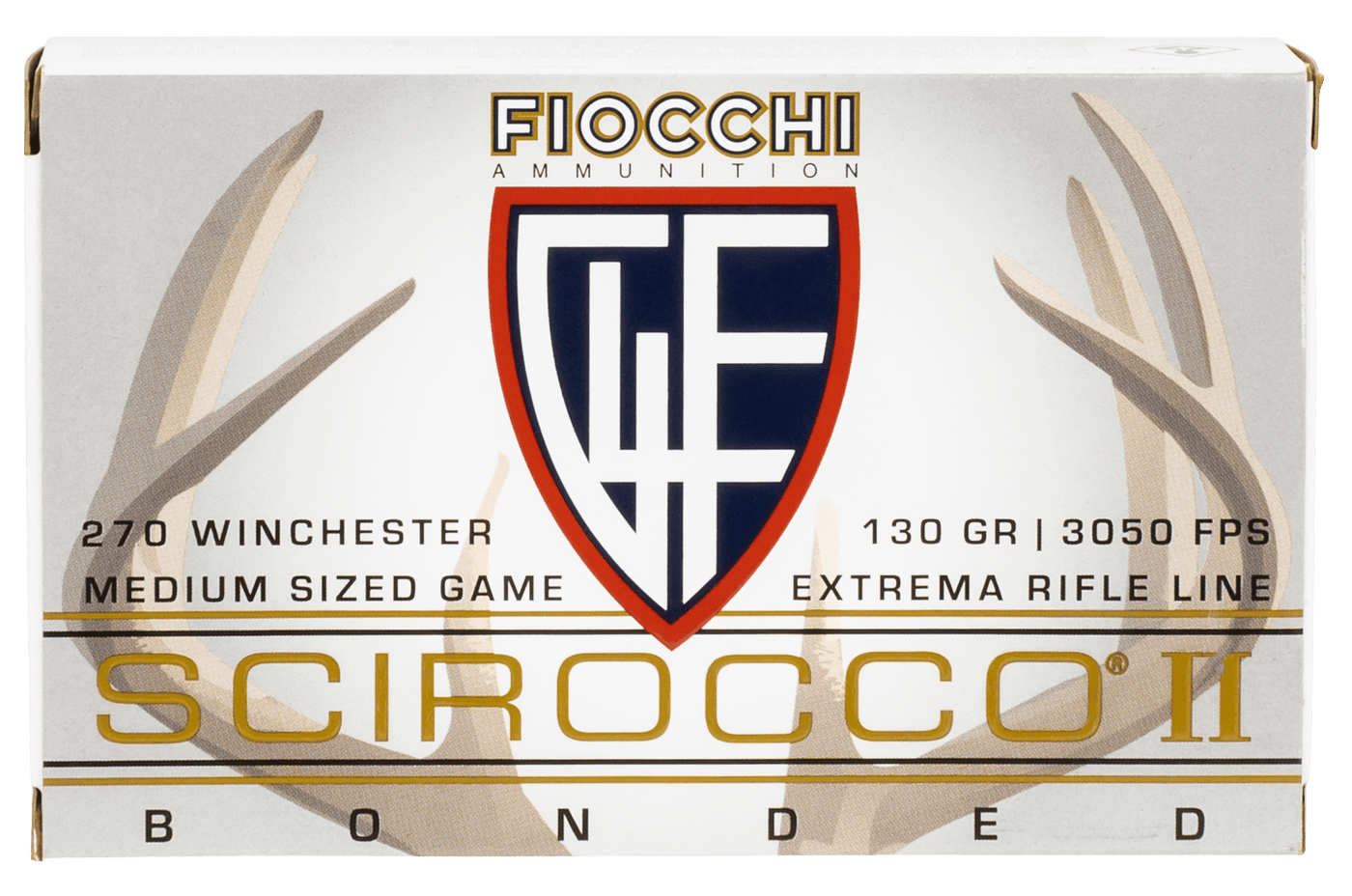 Fiocchi Fiocchi 270 Win 130gr Scirocco - 20rd 10bx/cs Ammo