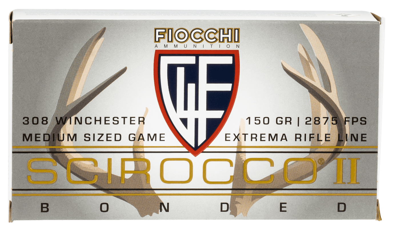 Fiocchi Fiocchi 308 Win 150gr Scirocco - 20rd 10bx/cs Ammo