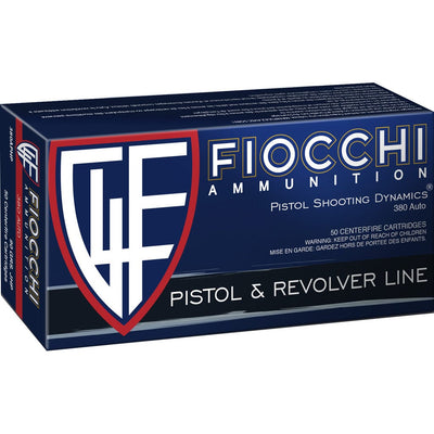 Fiocchi Fiocchi Defense Dynamics Centerfire Handgun Ammo 380 Acp 90 Gr. Jhp 50 Rd. Ammo