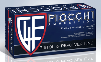 Fiocchi Fiocchi Defense Dynamics Centerfire Handgun Ammo 45 Acp 200 Gr. Jhp 50 Rd. Ammo