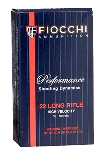 Fiocchi Fiocchi Field Dynamics Rimfire Ammo 22 Lr. 40 Gr. Cprn 50 Rd. Ammo