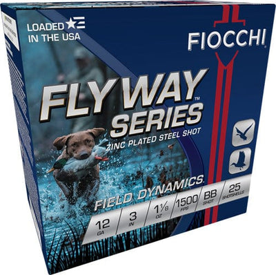 Fiocchi Fiocchi Flyway Shotgun Loads 12 Ga. 3 In. 1 1/8 Oz. 1500 Fps Bb Shot 25 Rd. Ammo