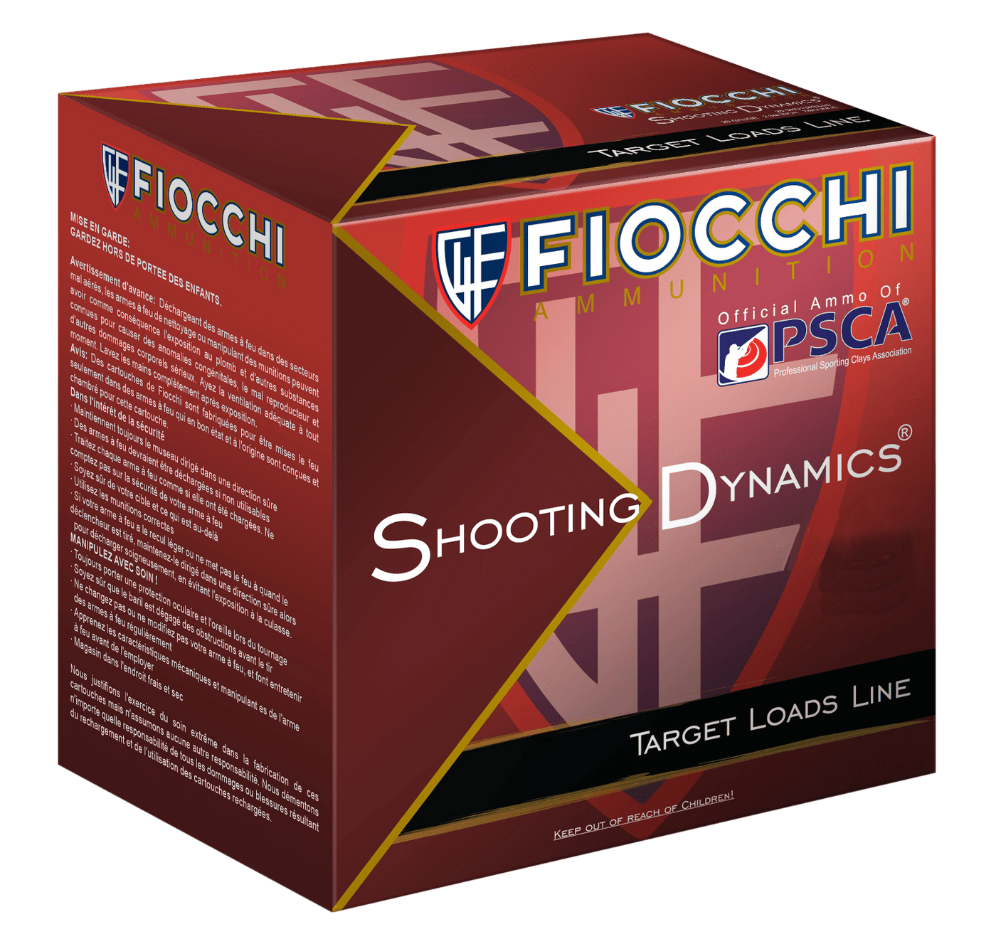 Fiocchi Fiocchi Shooting Dynamics, Fio 12sd78h8  Trgt          7/8              25/10 Ammo