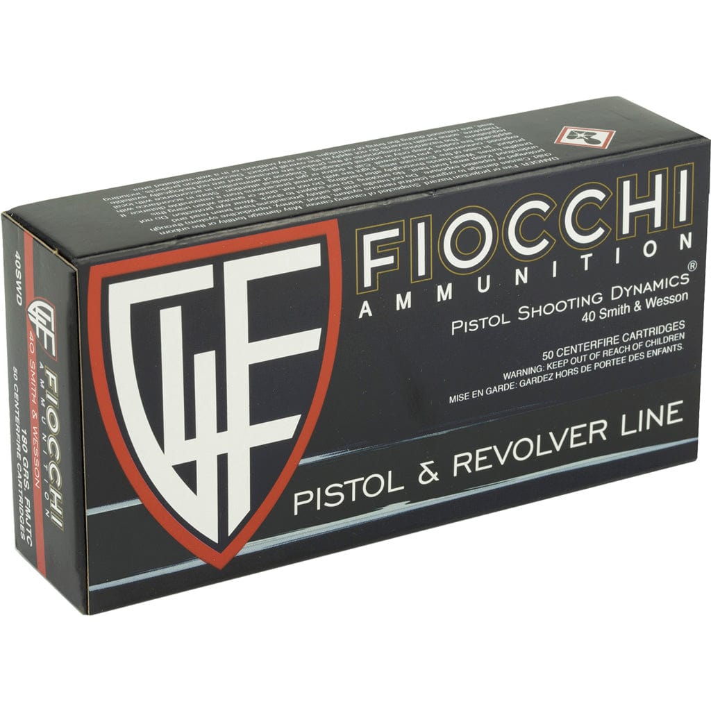 Fiocchi Fiocchi Training Dynamics Centerfire Handgun Ammo 40 S&w 180 Gr. Fmjtc 50 Rd. Ammo