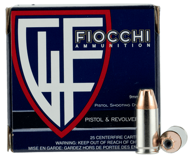 Fiocchi Fiocchi Xtp Centerfire Handgun Ammo 9mm 124 Gr. Xtphp 25 Rd. Ammo