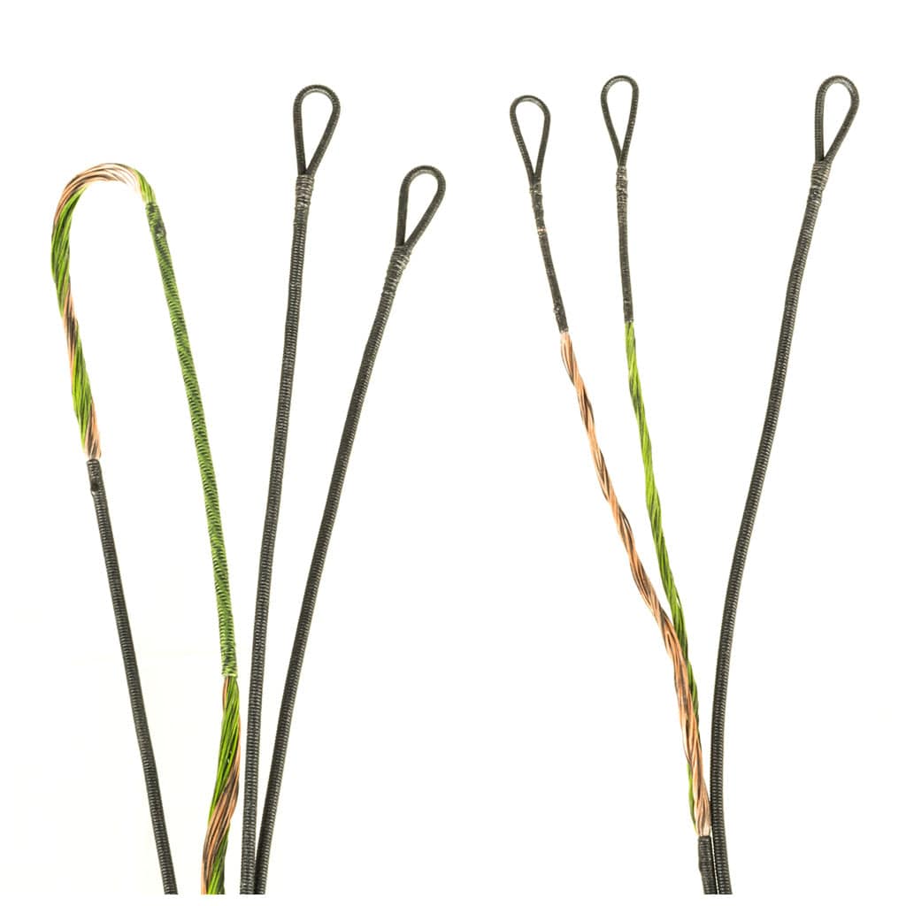 First String Firststring Premium String Kit Green/brown Bowtech Assassin Strings and Cables