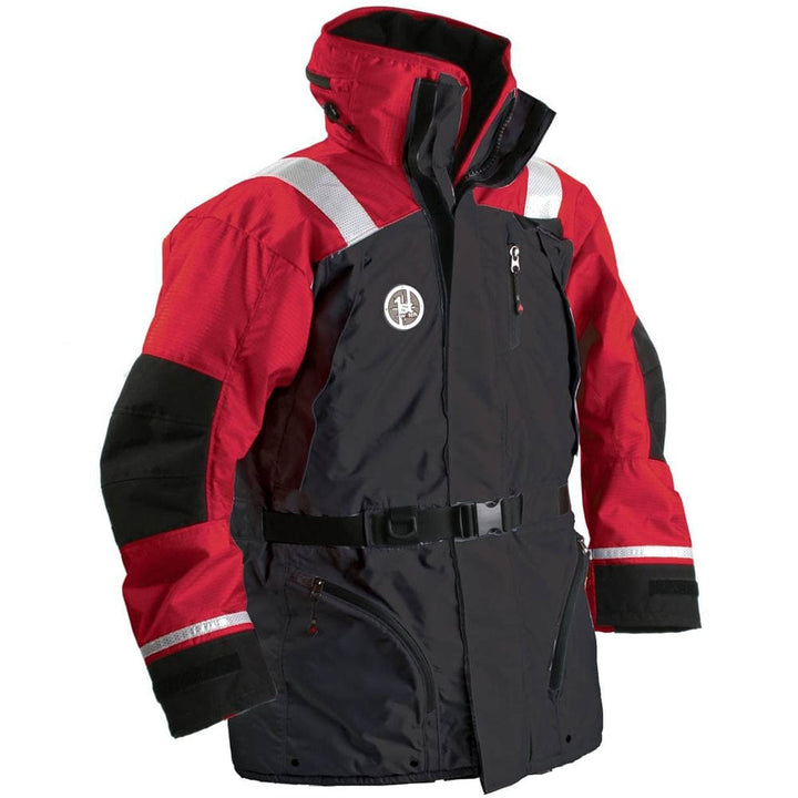 First Watch First Watch AC-1100 Flotation Coat - Red/Black - XXL Marine Safety