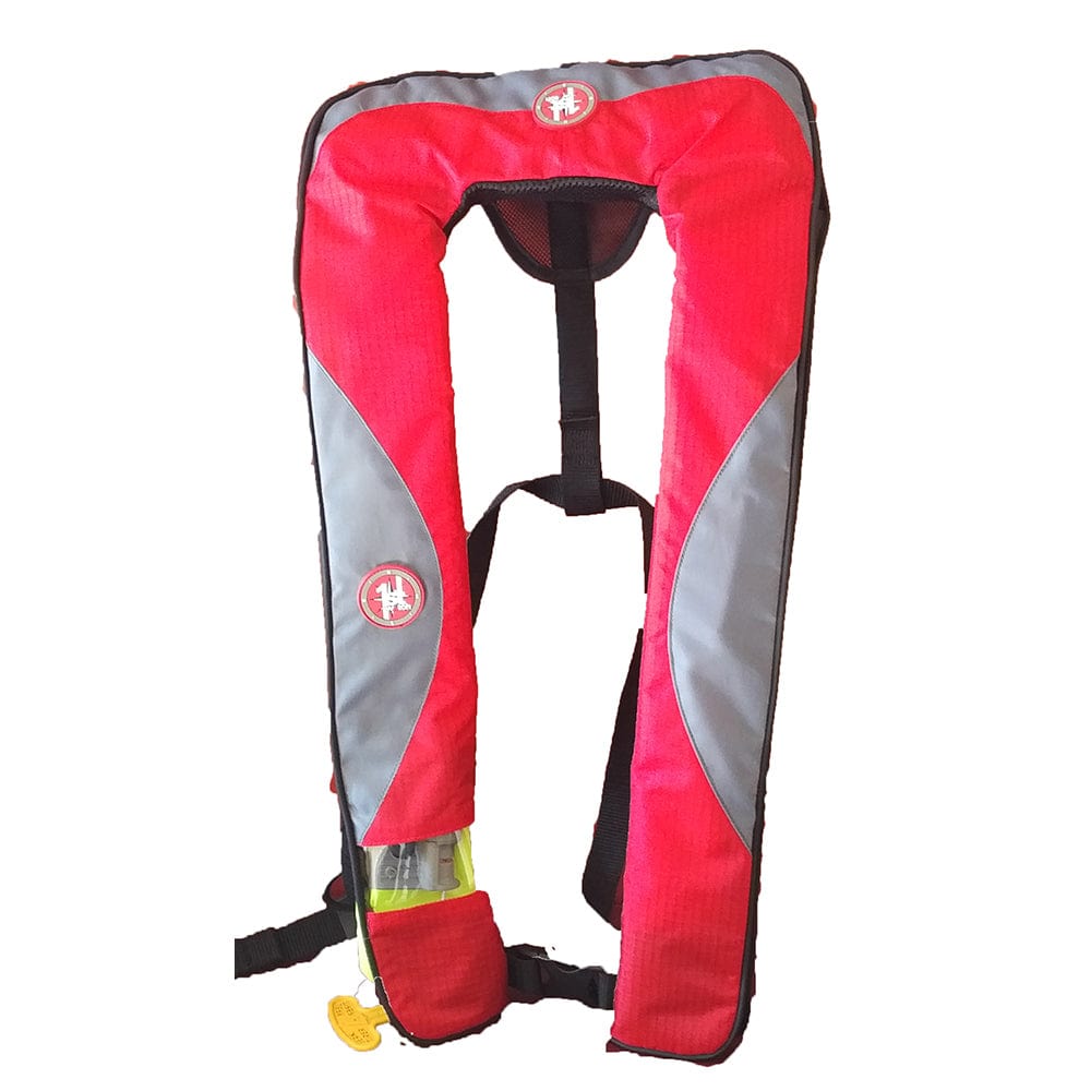 First Watch First Watch FW-240 Inflatable PFD - Red/Grey - Manual Marine Safety