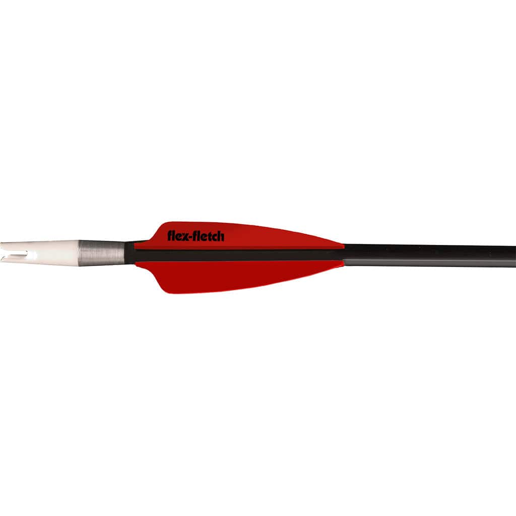 Flex Fletch Flex Fletch Ffp Shield Cut Vanes Red 3.6 In. 39 Pk. Fletching Tools and Materials