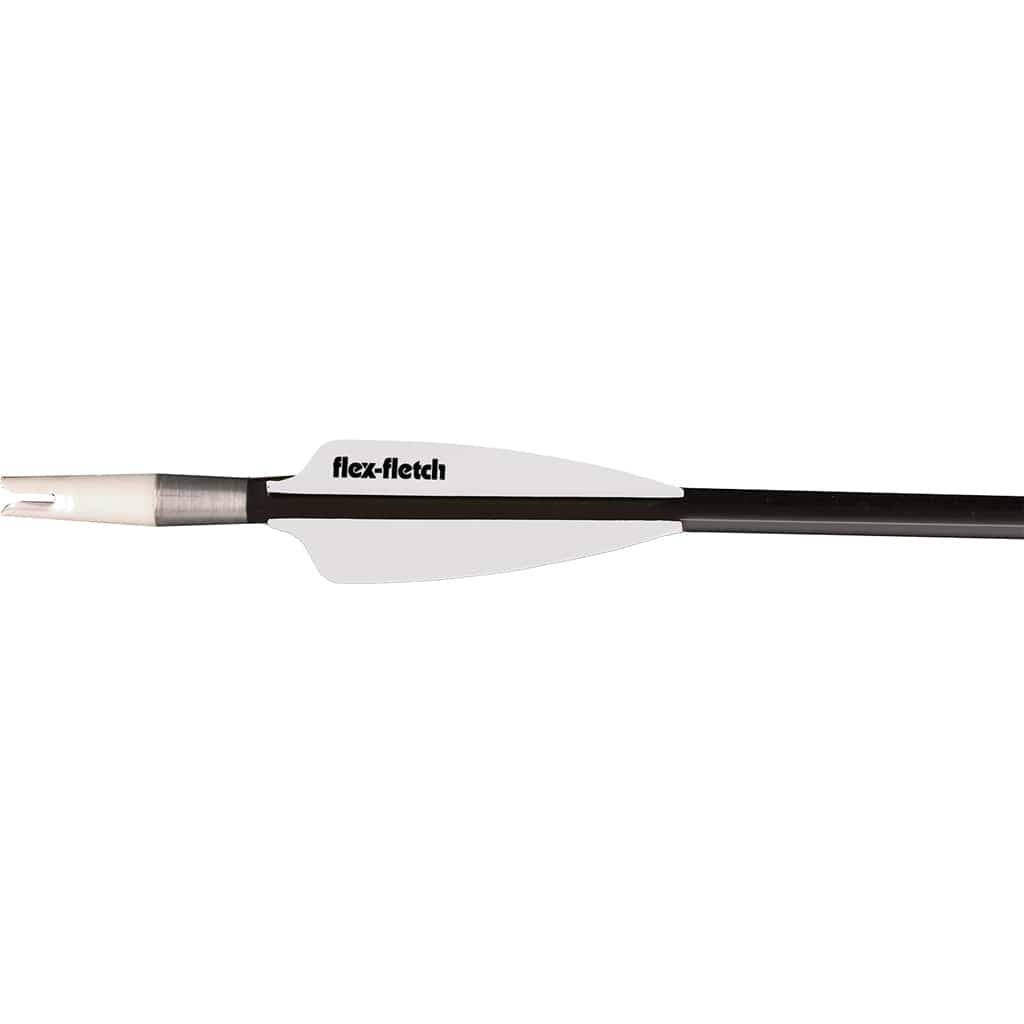 Flex Fletch Flex Fletch Ffp Shield Cut Vanes White 3.6 In. 39 Pk. Fletching Tools and Materials