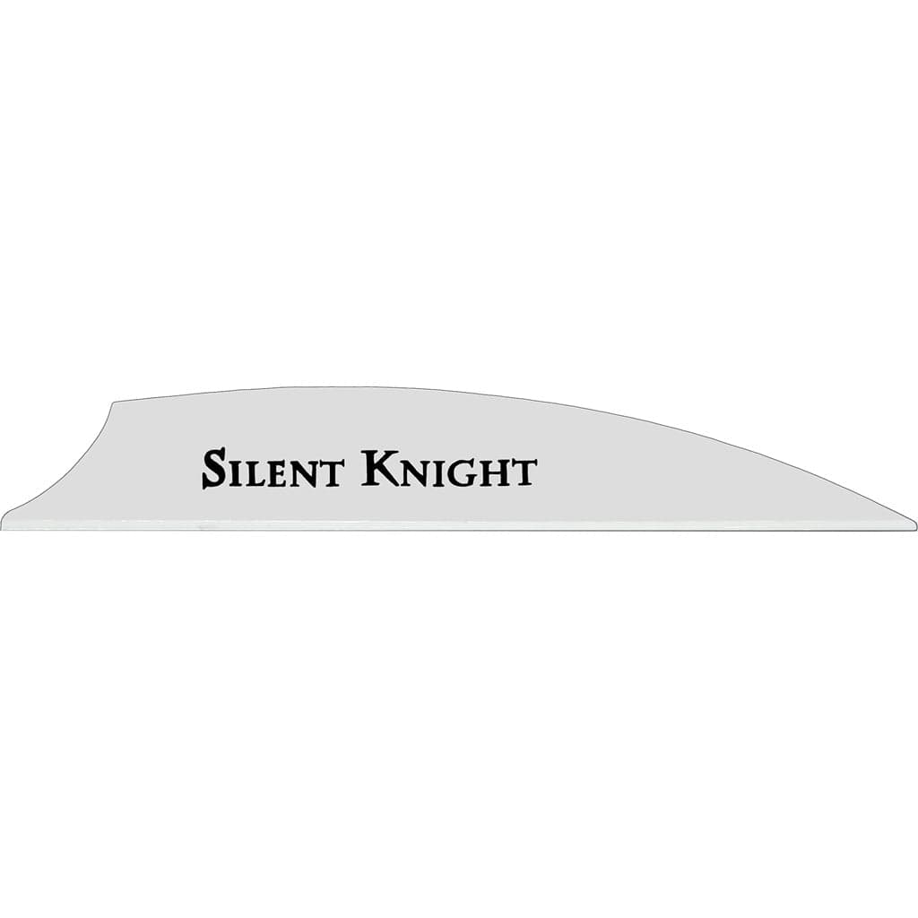 Flex Fletch Flex Fletch Silent Knight Vanes White 3 In. 36 Pk. Fletching Tools and Materials