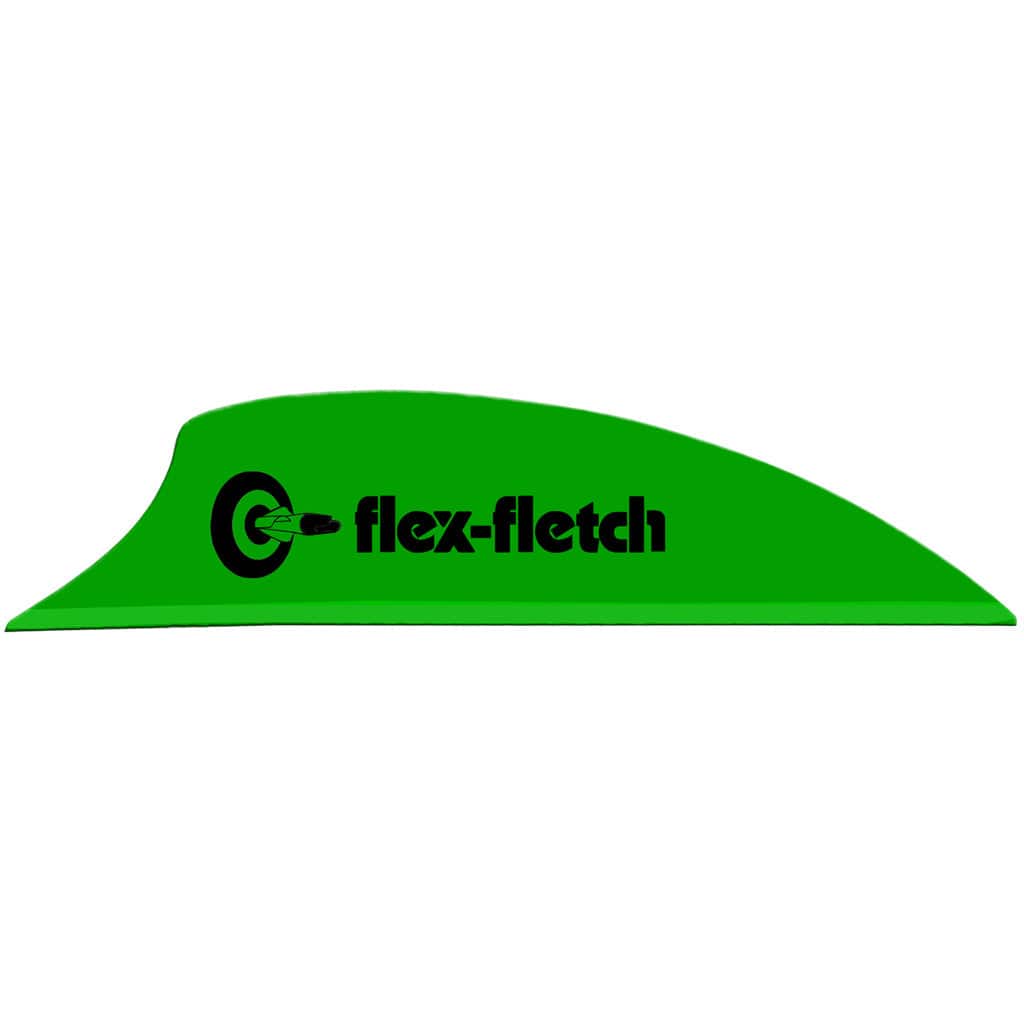 Flex Fletch Flex Fletch Sk2 Vanes Flo Green 2 In. 39 Pk. Fletching Tools and Materials