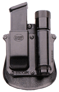 Fobus Fobus Flashlight/mag Pouch - Paddle Style Double Stack Mag Holsters And Related Items