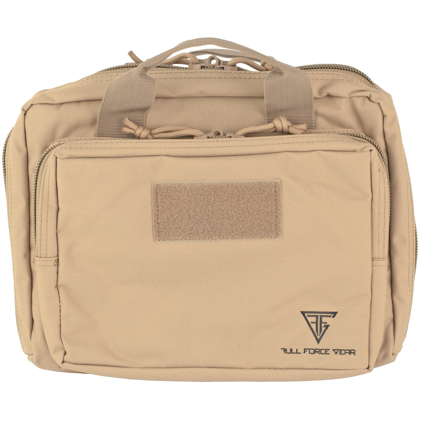 Full Forge Gear Full Forge Cat2 Dbl Pstl Case Tan Soft Gun Cases