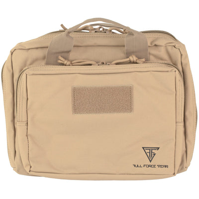 Full Forge Gear Full Forge Cat2 Dbl Pstl Case Tan Soft Gun Cases