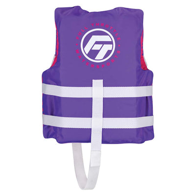Full Throttle Full Throttle Child Nylon Life Jacket - Purple Watersports