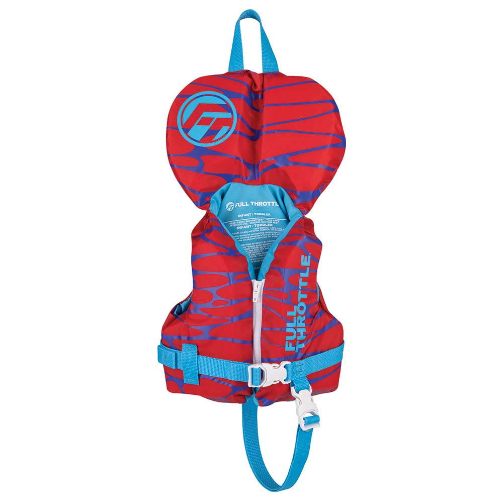 Full Throttle Full Throttle Infant Nylon Life Jacket - Red Watersports