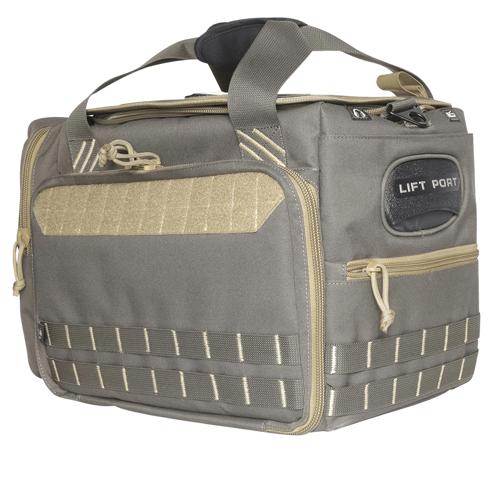 G*Outdoors G*outdoors Large, Gps2014lrbpmbb Lg Range Bag W/lift Ports Blackout Firearm Accessories