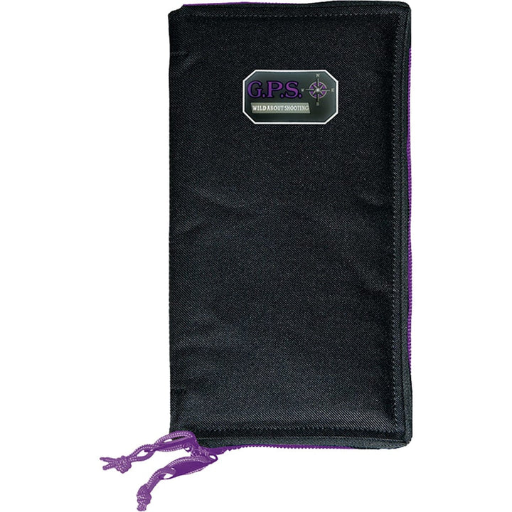 G*Outdoors Gps Pistol Sleeve Black Medium W/ Locking Zippers Firearm Accessories