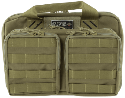 G*Outdoors Gps Tactical Quad Range Bag Tan 2 Handguns Firearm Accessories
