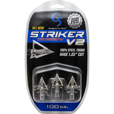 G5 OUTDOORS G5 Striker V2 Crossbow Broadheads 100 Gr. 3 Pk. Archery Accessories
