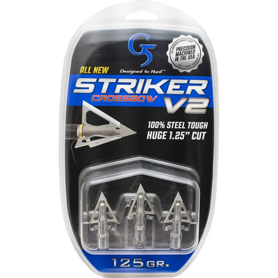 G5 OUTDOORS G5 Striker V2 Crossbow Broadheads 125 Gr. 3 Pk. Archery Accessories