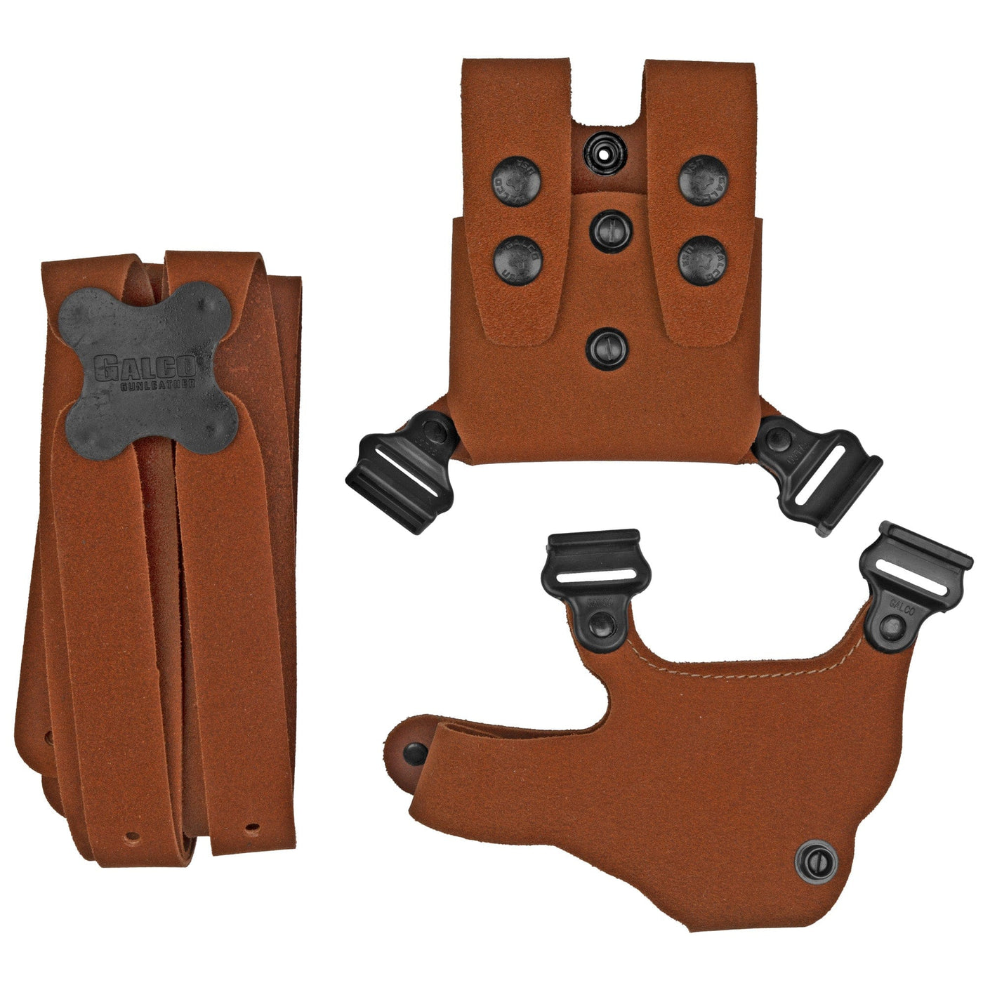Galco Galco Classic Lite 2 Shldr Hol - Rh Leather Sig P365 Natural Firearm Accessories